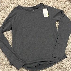 All in Motion Charcoal Long Sleeve Women's Tee